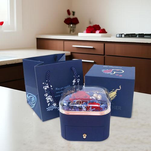 Jewelry Box  Gift Dark Blue