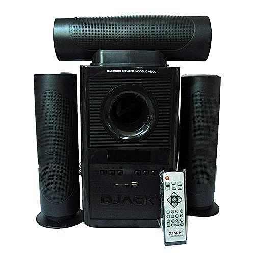 Djack 903L Multimedia Bluetooth Speaker System - Black