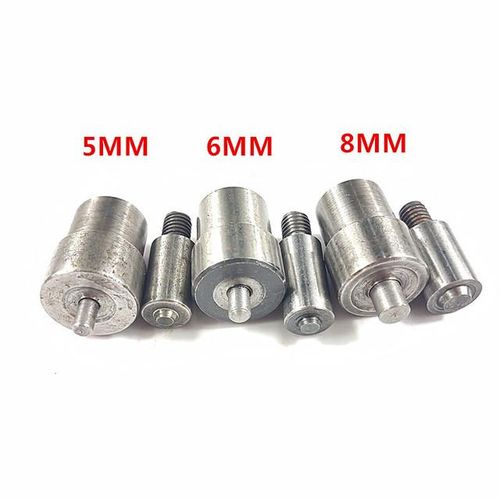 5mm-12mm Eyelest Mold Dies Metal Grommet Machine Hand Press Eyelets Spot Snap Button Installation Mould Tool