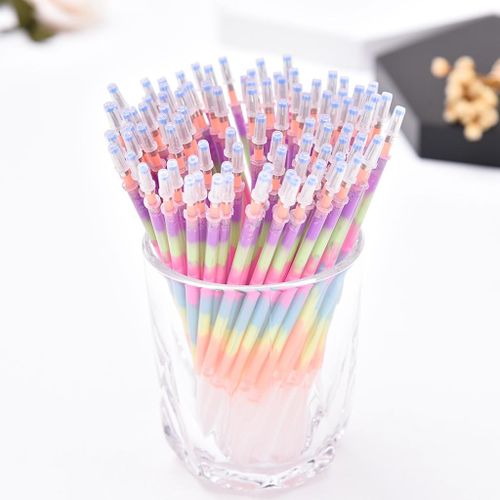 Gel Color Pens Refills, Ink Glitter Pens Multicolor 2