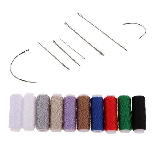 17x Hand Repair Upholstery Jeans Thread&Sewing Carpet