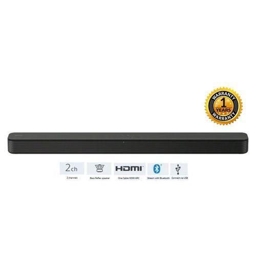 Sony 120W 2Channel Soundbar With Bluetooth, HDMI/ARC, Optical HTS100- Black