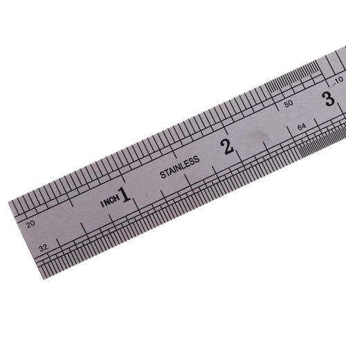 Precision 15/20/30cm Stainless Steel Straight Measuring Ruler For