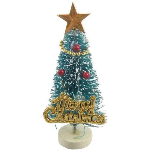 1: 12 Dollhouse Miniature Christmas Tree "Merry Christmas" W