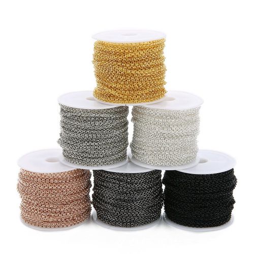 10 Yards O Shape Jewelry Making Chain Necklace Bracelet