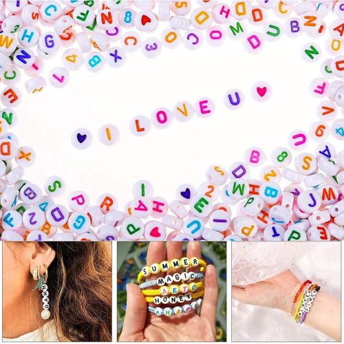 7226pcs Glass  Beads 3mm Mini Bracelet Beads Kit Set with Elastic