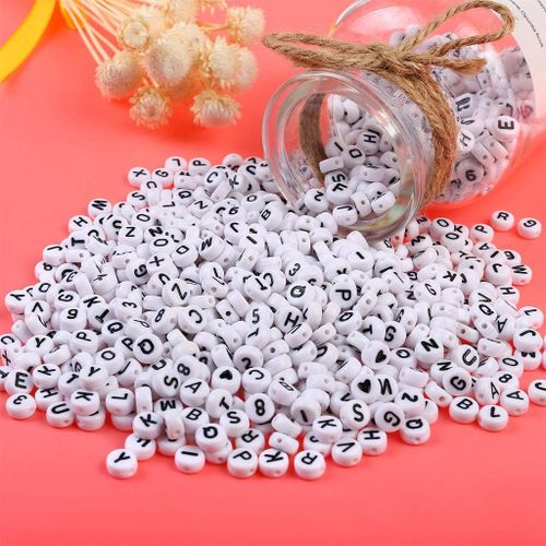 7226pcs Glass  Beads 3mm Mini Bracelet Beads Kit Set with Elastic