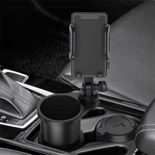 1/2pcs Car Cup Holder Mobile Phone Stand Organizer Multi-Purpose Water Cup Mobile Phone Holder Navigation Mount Car Accessories