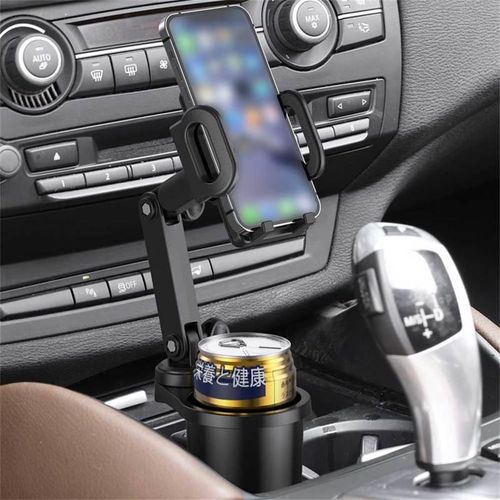 1/2pcs Car Cup Holder Mobile Phone Stand Organizer Multi-Purpose Water Cup Mobile Phone Holder Navigation Mount Car Accessories