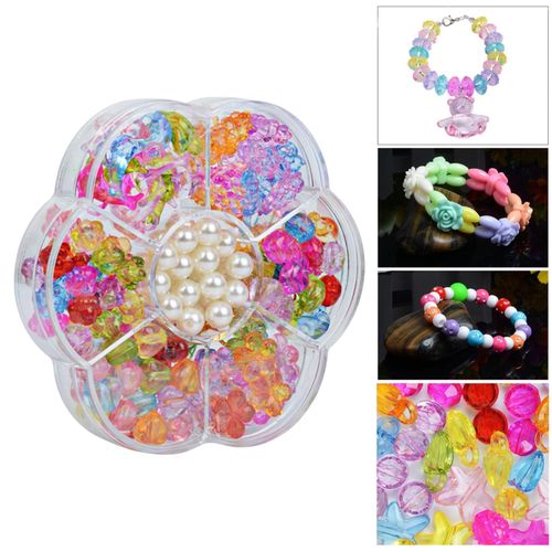 Handmade Bead Set Loose Spacer Beads   For Clear Color