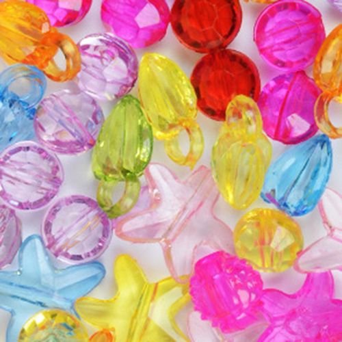 Handmade Bead Set Loose Spacer Beads   For Clear Color