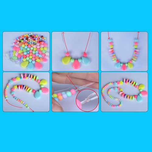 Handmade Bead Set Loose Spacer Beads   For Clear Color