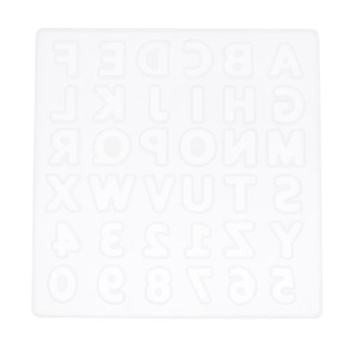 DIY Letters Numbers Mold Resin Casting Fondant Chocolate Crafts Mould
