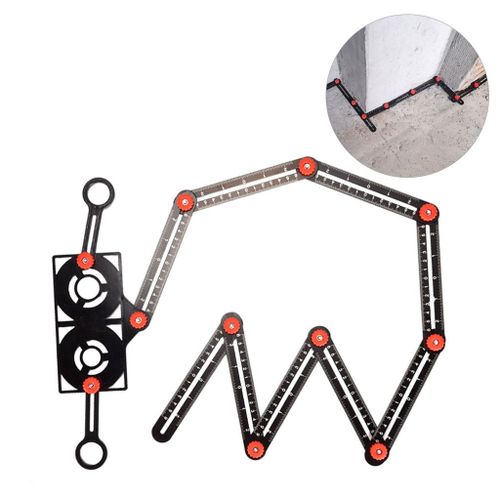 Ruler  Tile   for DIY Measuring Tool 9 fold