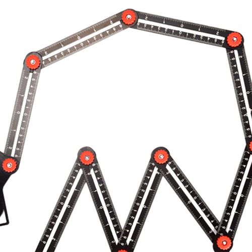 Ruler  Tile   for DIY Measuring Tool 9 fold