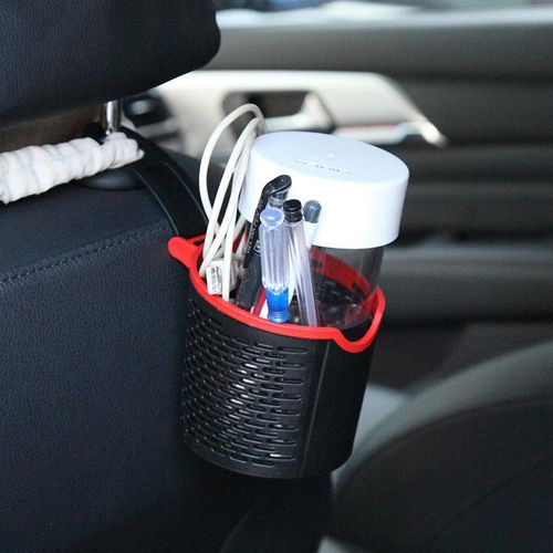 Back Seat Storage Car Cup Holder Bottle Hanging Mount Shock Absorption Pens Phone Drink Sundries Organizer Cards Stand Portable