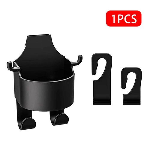 Universal Car Seat Cup Holder Headrest Hook Hanger Storage Organizer Rear Seat Holder For Handbag Fit Vehicle Car Accessories