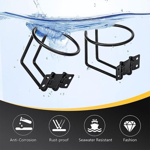 High Quality Stainless Steel Boat Ring Cup Universal Drink Holder For Marine Yacht Truck Rv Car Auto Accessories