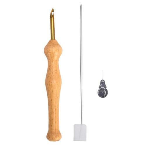 DIY Embroidery Punch Felting Threader Set Cloths NO5114