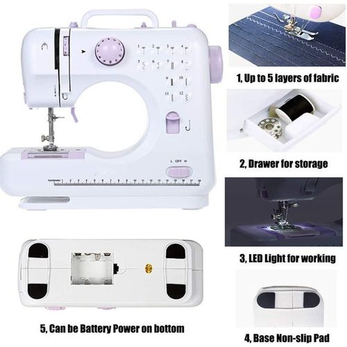 Household  Electric Thick-edged Sewing Machine UK Plug