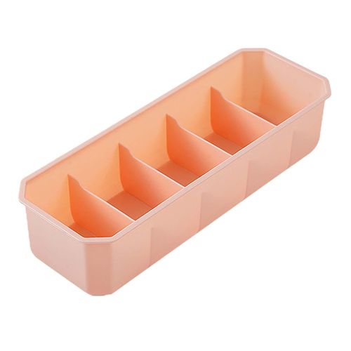 Sock Underwear Organizer Dividers Data Cable Pink