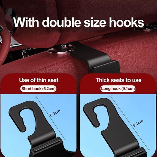 Car Cup Holder Water Cup Holder For Car Versatile Car Seat Back Cup Holder Hook Anti-Deformed Easy Installation Storage Mobile