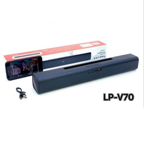 New Rixing Bluetooth Wireless Speaker Sound Bar Home Theatre-Multicolor