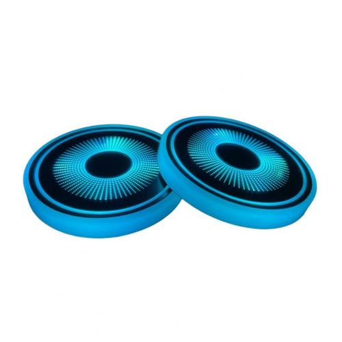Car Led Cup Holder Lights Intelligent Sensor Touch Single-Color Switch Water Coaster Interior Decoration Atmosphere Light