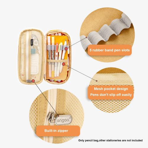 Expandable Big Capacity Pencil Case For Girls Boys School