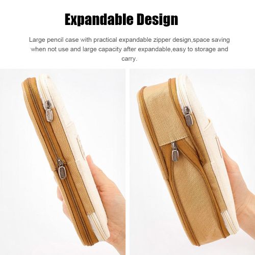 Expandable Big Capacity Pencil Case For Girls Boys School