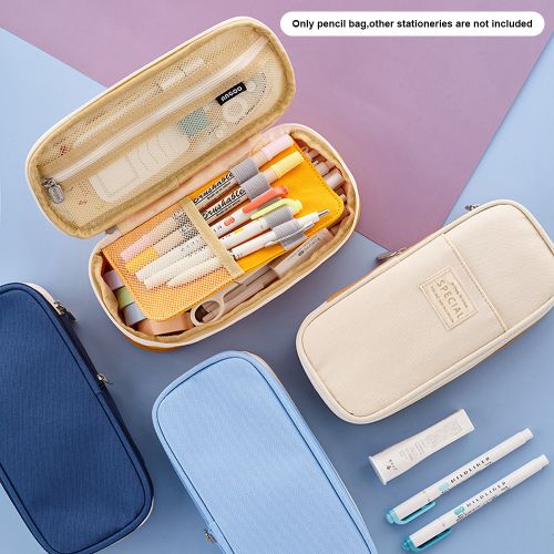 Expandable Big Capacity Pencil Case For Girls Boys School