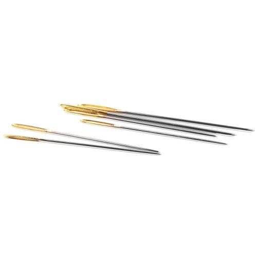 6Pcs Steel Large Eye Blunt Yarn For Knitting Crochet
