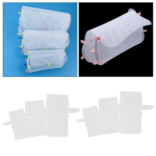 6 Mesh Plastic Canvas Sheets For Embroider, Acrylic Thread Crafts,