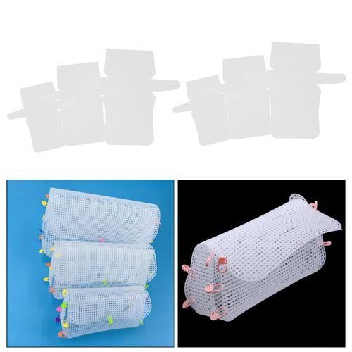 6 Mesh Plastic Canvas Sheets For Embroider, Acrylic Thread Crafts,