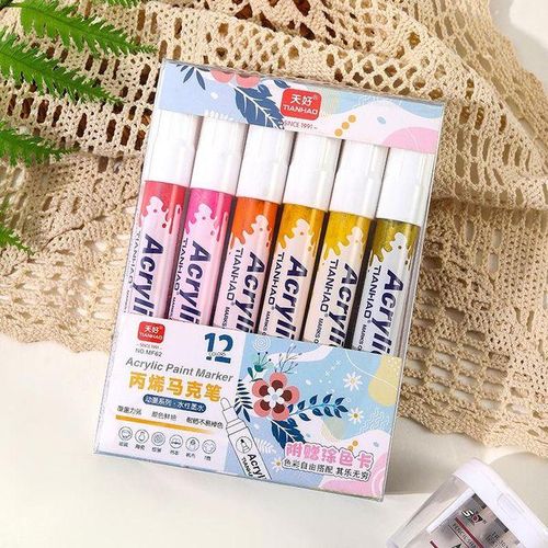 Recommended Acrylic Color Clothing Shoes Graffiti Ceramic Children's Drawing Marking Pen