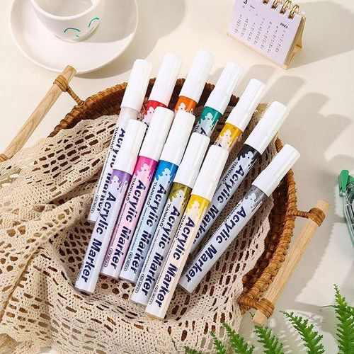 Recommended Acrylic Color Clothing Shoes Graffiti Ceramic Children's Drawing Marking Pen