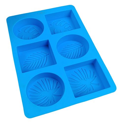 Soap Mold 6 Cavities Silicone Cake Mould Pastry Chocolate Baking Candy