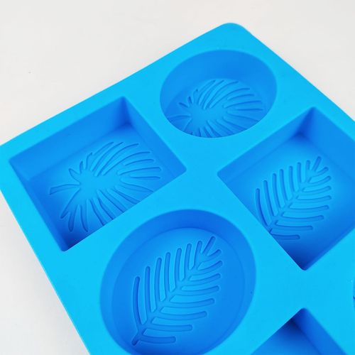 Soap Mold 6 Cavities Silicone Cake Mould Pastry Chocolate Baking Candy