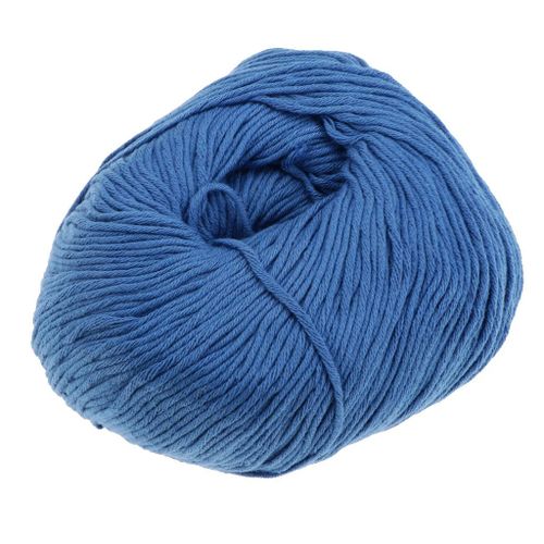 Soft Cotton Crochet Cotton 50g Knitting Yarn Baby Knit Wool Blue 1