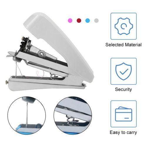 Mini Portable Cordless Handheld Clothes Sewing Machine Home  Travel Use Randomly Delivered