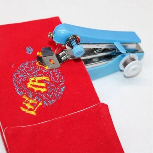 Mini Portable Cordless Handheld Clothes Sewing Machine Home  Travel Use Randomly Delivered