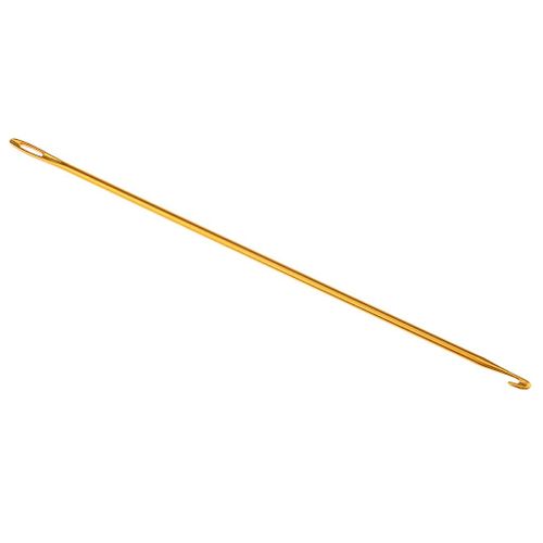 2.75mm Gold Afghan Tunisian Aluminium Crochet 2.75 Mm Gold