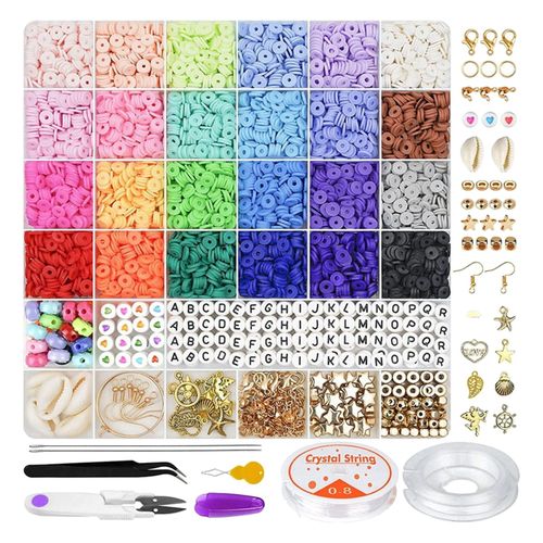 Polymer Clay Beads Jewelry Making DIY Multicolor