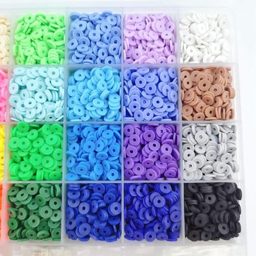 Polymer Clay Beads Jewelry Making DIY Multicolor