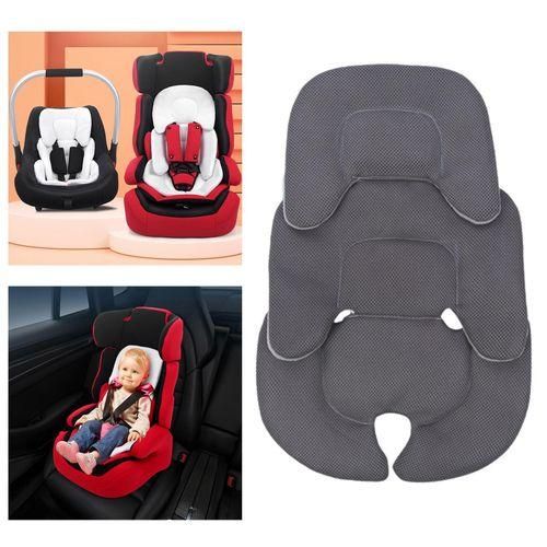 Baby Stroller Cushion Car Seat Insert Breathable For Baby Newborn Grey