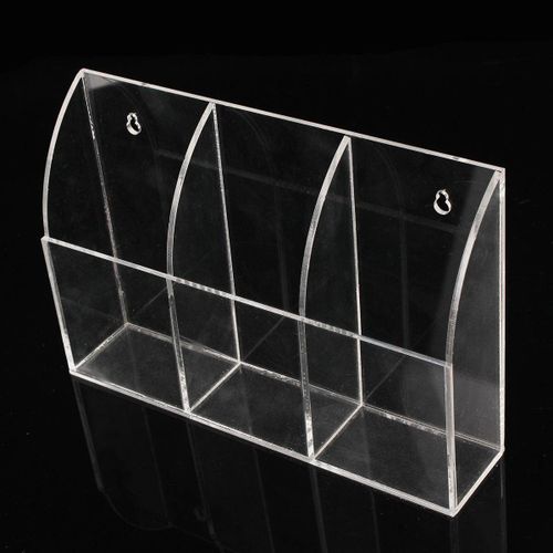 Acrylic TV Remote Control Holder -Transparent