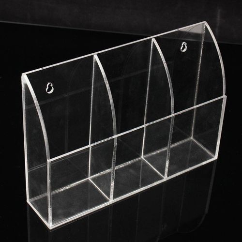 Acrylic TV Remote Control Holder -Transparent