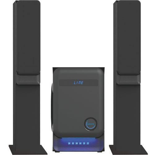 Global Star Bluetooth Speaker Home Speaker GS-8812 2.1 Home Multispeaker System (1 YR WRNTY)