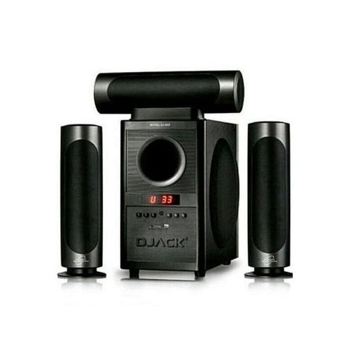 Djack Woofer Hifi Home Theater with Bluetooth, FM Radio AK -903L - Black AK -903L - Black