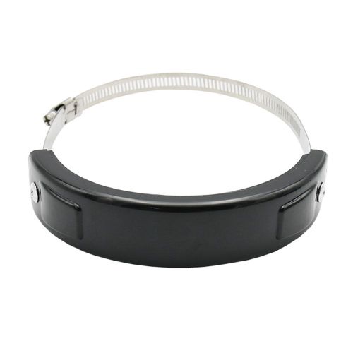 Motorcycle Exhaust Protector 100mm-160mm Oval Can Cover Round Exhaust Guard Cover NO5138